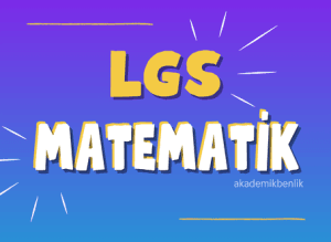 LGS Matematik Özel Ders